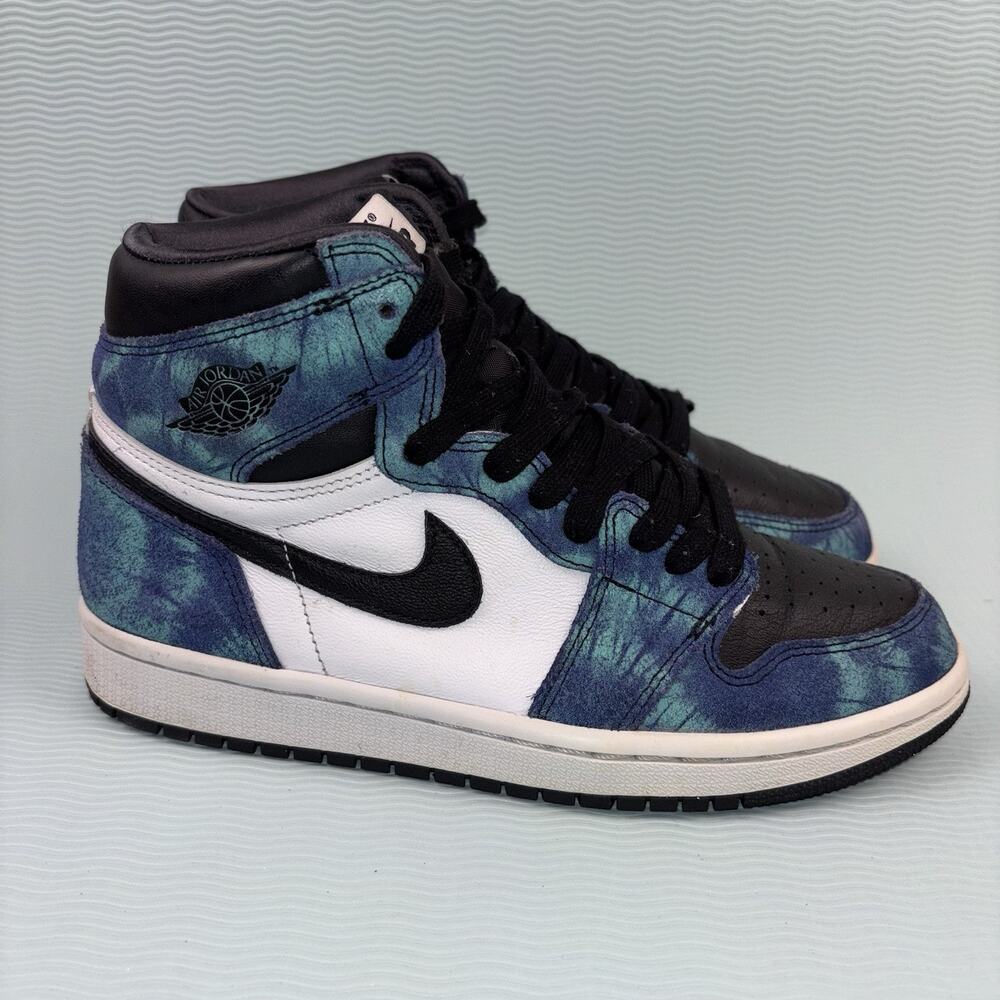 Nike Women's High-Top Sneakers - Black, Blue, White